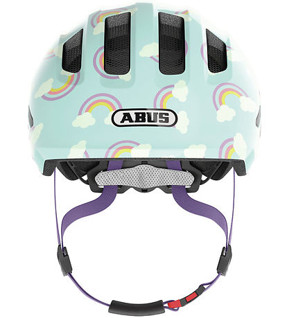 Abus Bicycle Helmet - Smiley 3.0 LED - Blue Rainbow Abus Bicycle Helmet - Smiley 3.0 LED - Blue Rainbow