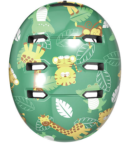 Abus Bicycle Helmet - Skurb Kid - Green Jungle Abus Bicycle Helmet - Skurb Kid - Green Jungle