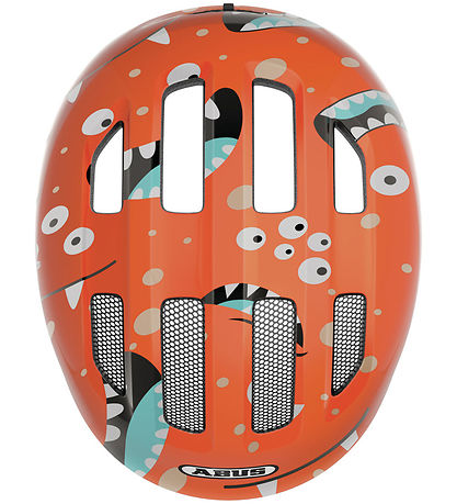Abus Fietshelm - Smiley 3,0 - Oranje Monster