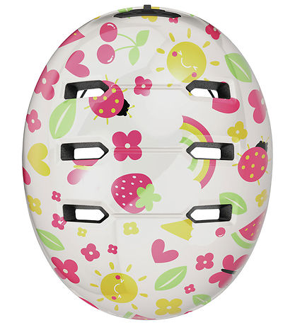Abus Bicycle Helmet - Skurb Kid - Cream Summer Abus Bicycle Helmet - Skurb Kid - Cream Summer