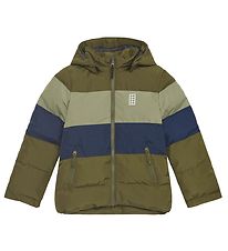 LEGO® Wear Puffer Jacket - LWJipe 705 - Dark Khaki LEGO® Wear Puffer Jacket - LWJipe 705 - Dark Khaki