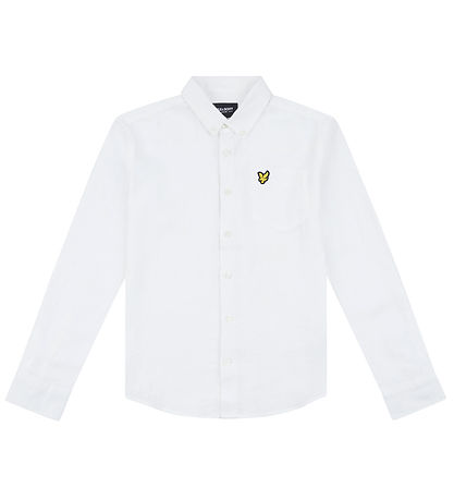 Lyle & Scott Skjorta - Oxford - Vit Lyle & Scott Skjorta - Oxford - Vit