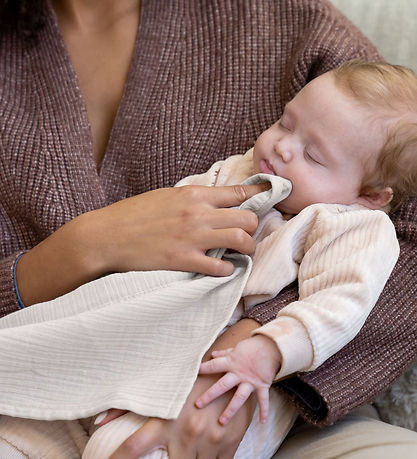 Doomoo Nursing blanket w. Teether - Muslin - 100x85 cm - Beige