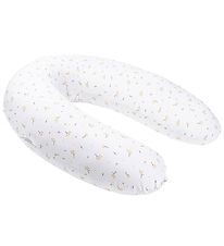 Doomoo Pregnancy/Nursing Pillow - 180 cm - White/Flowers Yellow Doomoo Pregnancy/Nursing Pillow - 180 cm - White/Flowers Yellow