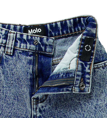 Molo Shorts - Denim - Alpha - Kontrast Stone Molo Shorts - Denim - Alpha - Kontrast Stone