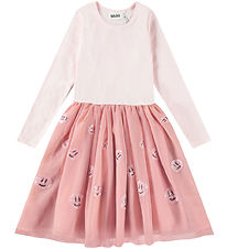 Molo Jurk m. Tyl/Pailletten - Cyrus - Charlotte Roze Molo Jurk m. Tyl/Pailletten - Cyrus - Charlotte Roze
