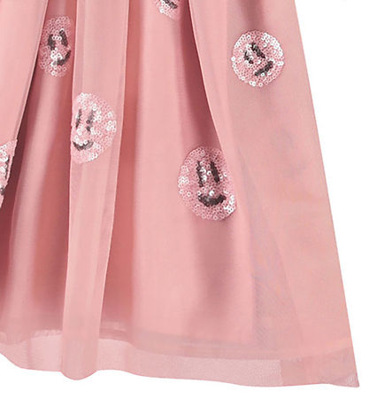 Molo Dress w. Tyl/Sequins - Cyrus - Charlotte Pink