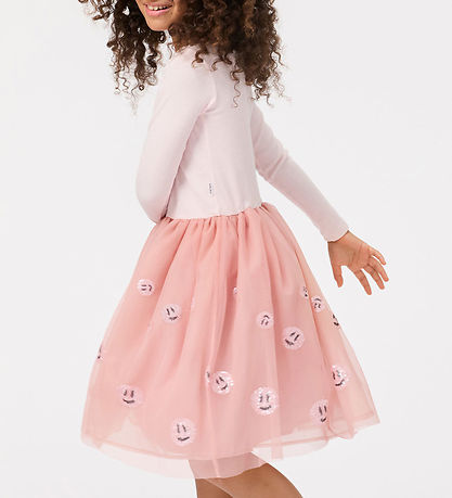 Molo Dress w. Tyl/Sequins - Cyrus - Charlotte Pink