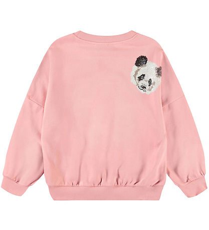 Molo Collegegenser - Marika - Rosequartz m. Palietter Molo Collegegenser - Marika - Rosequartz m. Palietter