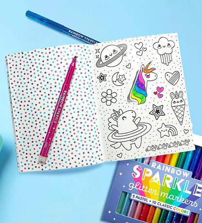 Ooly Sticker Book - Color-in - Cute-A-Licious Doodles