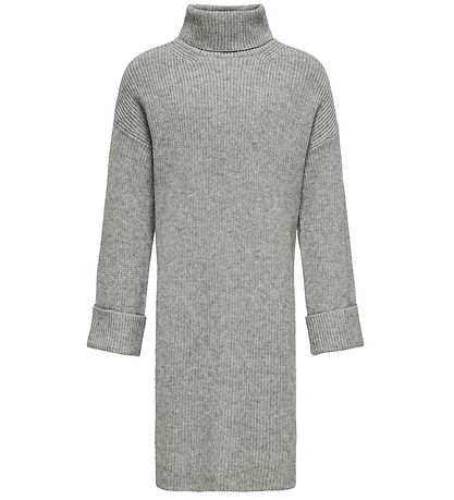 Kids Only Dress - Knitted - KogAnne - Medium+ Grey Melange