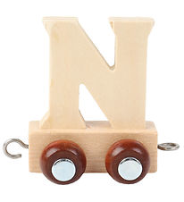 Kinder and Kids Alphabet Train - Wood - N Kinder and Kids Alphabet Train - Wood - N