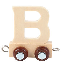Kinder and Kids Alphabet Train - Wood - B Kinder and Kids Alphabet Train - Wood - B