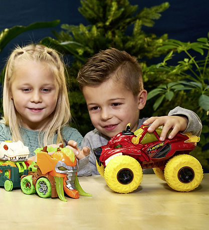 Dickie Toys Car - Flaming Fire Monster - Light/Sound