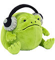 Peluche Jellycat - 15 cm - Ricky Rain Casque Frog Peluche Jellycat - 15 cm - Ricky Rain Casque Frog