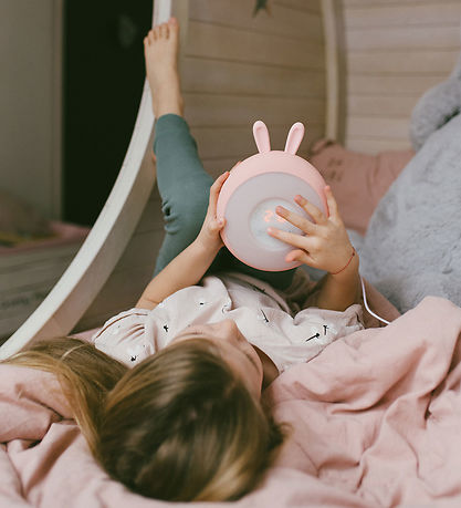 Rabbit & Friends Lamp - Wake Up - 20x15x6 cm - Pink Rabbit & Friends Lamp - Wake Up - 20x15x6 cm - Pink