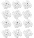 Fusibles à douille Jippies - Rotatif - 12 pces - Transparent Fusibles à douille Jippies - Rotatif - 12 pces - Transparent