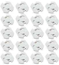 Jippies Socket fuses - Rotating - 20 pcs - White Jippies Socket fuses - Rotating - 20 pcs - White