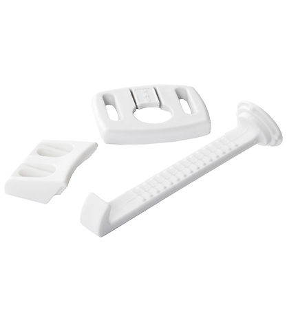 Serrure de tiroir Jippies - 4 pces - Blanc Serrure de tiroir Jippies - 4 pces - Blanc