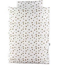 Literie Nørgaard Madsens - Bébé - Blanc av. Fleurs Literie Nørgaard Madsens - Bébé - Blanc av. Fleurs