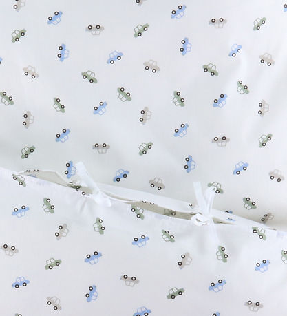 Nørgaard Madsens Bedding - Baby - White w. Cars