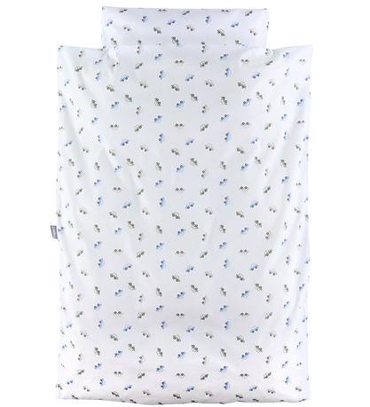 Nørgaard Madsens Bedding - Baby - White w. Cars