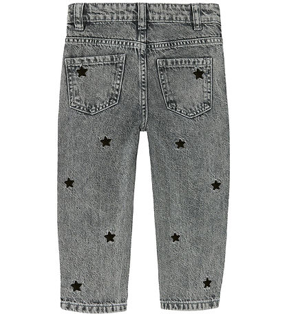 Name It Jeans - NmfBella Mom - Medium+ Grey Denim/Stars Name It Jeans - NmfBella Mom - Medium+ Grey Denim/Stars