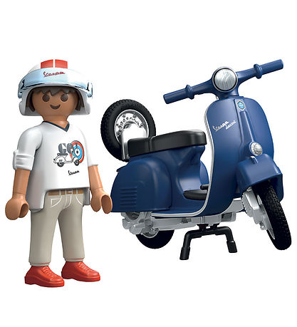 Vespa Playmobil - 1969 Vespa 150 Bleu - 71622 - 16 Parties Vespa Playmobil - 1969 Vespa 150 Bleu - 71622 - 16 Parties