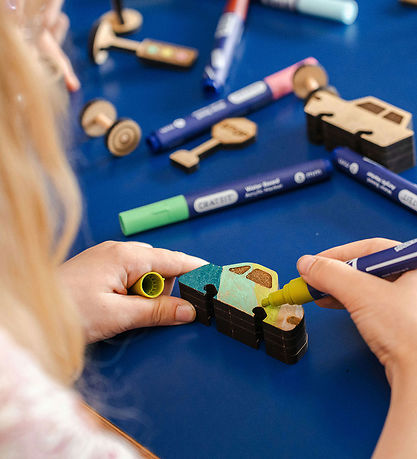 Crateit Creation Set - Crateit Town - Wood - Petrol Station - 28 Crateit Creation Set - Crateit Town - Wood - Petrol Station - 28