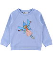 Stella McCartney Kids Sweatshirt - Lichtblauw m. Fee