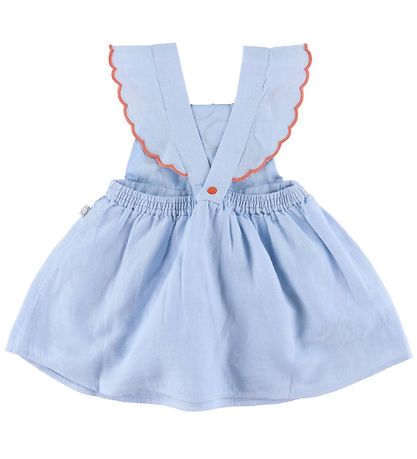 Stella McCartney Kids 스펜서 포함 블루머 팬츠 - 라이트 블루 포함 자수