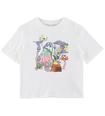 Stella McCartney Kids T-shirt - Ivory w. Print