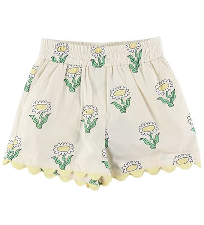 Stella McCartney Kids Shorts - Cream w. Flowers