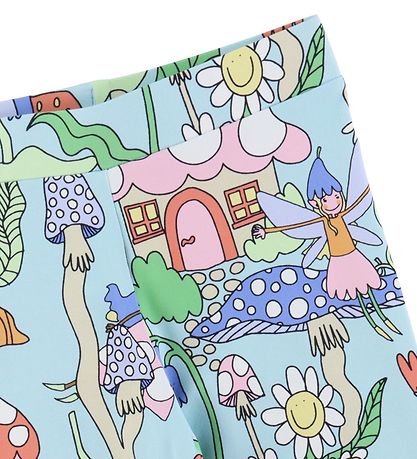 Stella McCartney Kids 레깅스 - 베르디노 포함 프린트