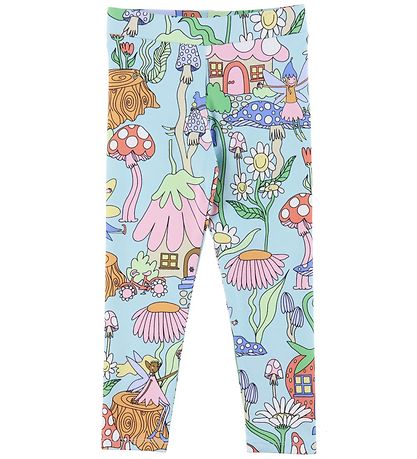 Stella McCartney Kids 레깅스 - 베르디노 포함 프린트