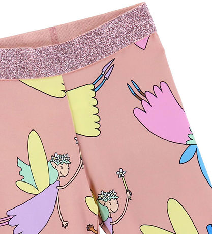 Stella McCartney Kids Leggings - Pink w. Fairies