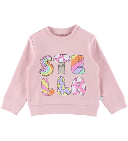 Stella McCartney Kids Sweatshirt - Pink w. Print Stella McCartney Kids Sweatshirt - Pink w. Print