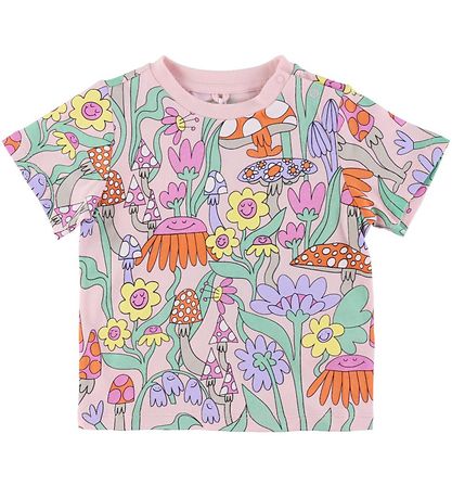 Stella McCartney Kids T-shirt - Pink w. Print