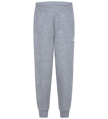Nike Sweat Set - Dark Grey Melange w. Blue