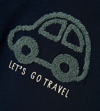 Blouse Name It - NbmShino - Dark Sapphire av. Imprimé Blouse Name It - NbmShino - Dark Sapphire av. Imprimé