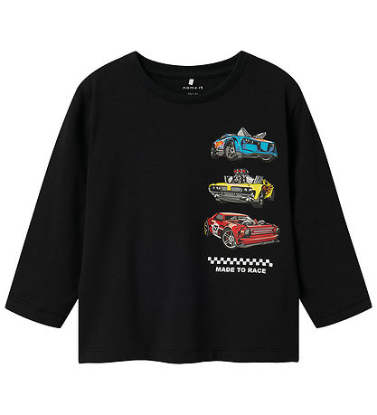 Name It Blouse - NmmDrum Hotwheels - Black Name It Blouse - NmmDrum Hotwheels - Black