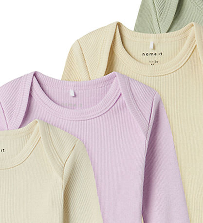Name It Bodysuit L/æ - Rib - Noos - NbnBody - 5-Pack - Winsome O Name It Bodysuit L/æ - Rib - Noos - NbnBody - 5-Pack - Winsome O