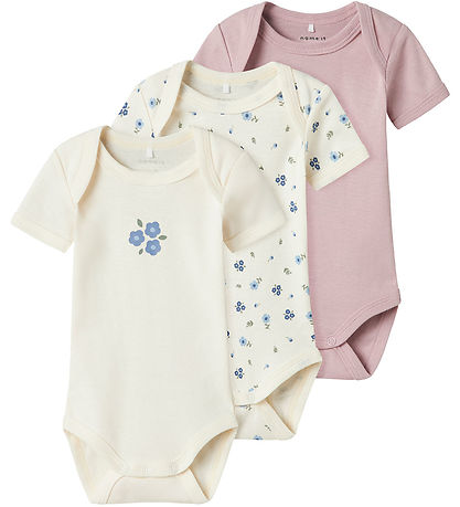 Bodies m/c Name It - Noos - NbfBody - 3 Pack - Jet Flux Flower Bodies m/c Name It - Noos - NbfBody - 3 Pack - Jet Flux Flower