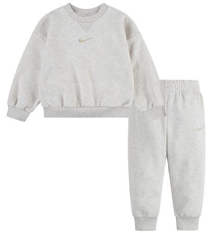 Nike Sweat Set - Pale Ivory Heather