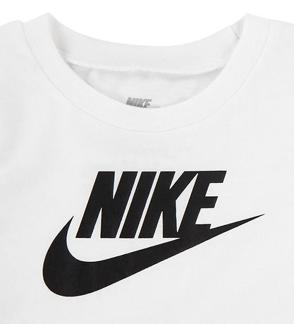Nike Sweat Set w. T-shirt - Baltic Blue/Black