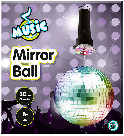 Music Disco ball - 20 cm Music Disco ball - 20 cm