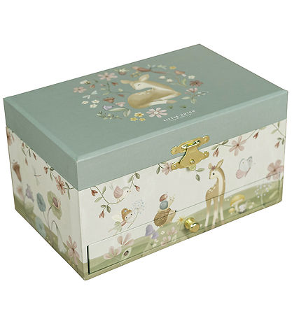 Little Dutch Trinket Box w. Music - Deer - Forest Friends