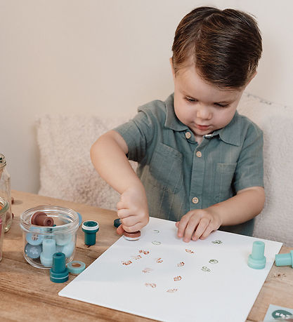 Little Dutch Stamps - Self-inking - 16 pcs - Forest Friends Little Dutch Stamps - Self-inking - 16 pcs - Forest Friends