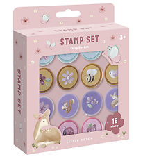 Little Dutch Stämplar - Självfärgande - 16 st. - Fairy Garden