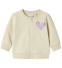 Gilet Name It - NbfVrillie - Summer Sable/Hearts Gilet Name It - NbfVrillie - Summer Sable/Hearts